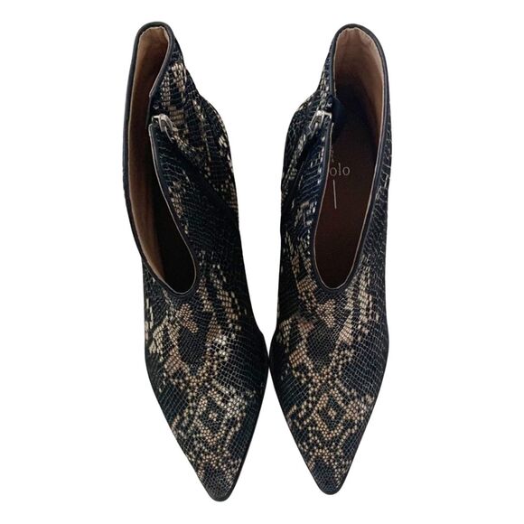 Linea Paolo Westly Bootie 10 Black Silver NEW - Picture 4 of 9